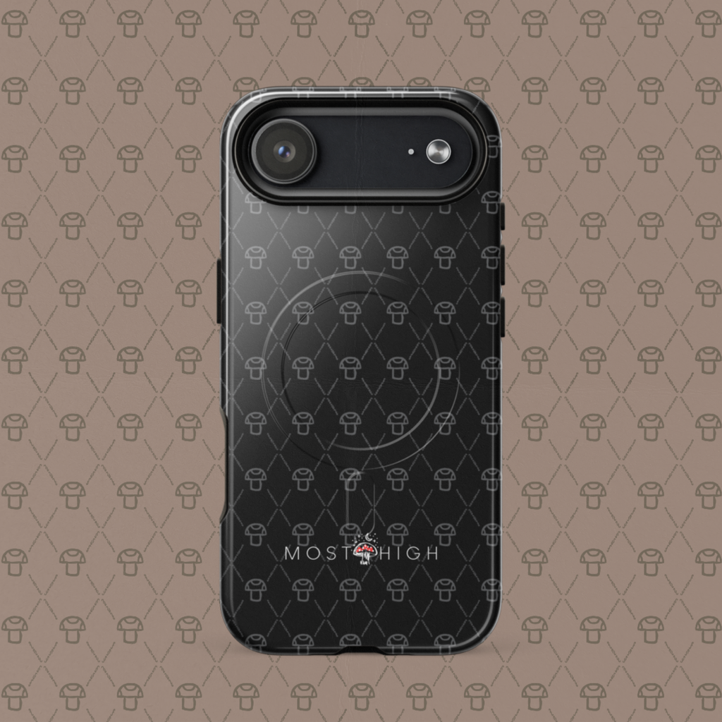 MOST CASE IPHONE Obsidian Black Pattern (Magsafe)