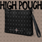 HIGH POUCH (Obsidian Black Pattern Ed.)