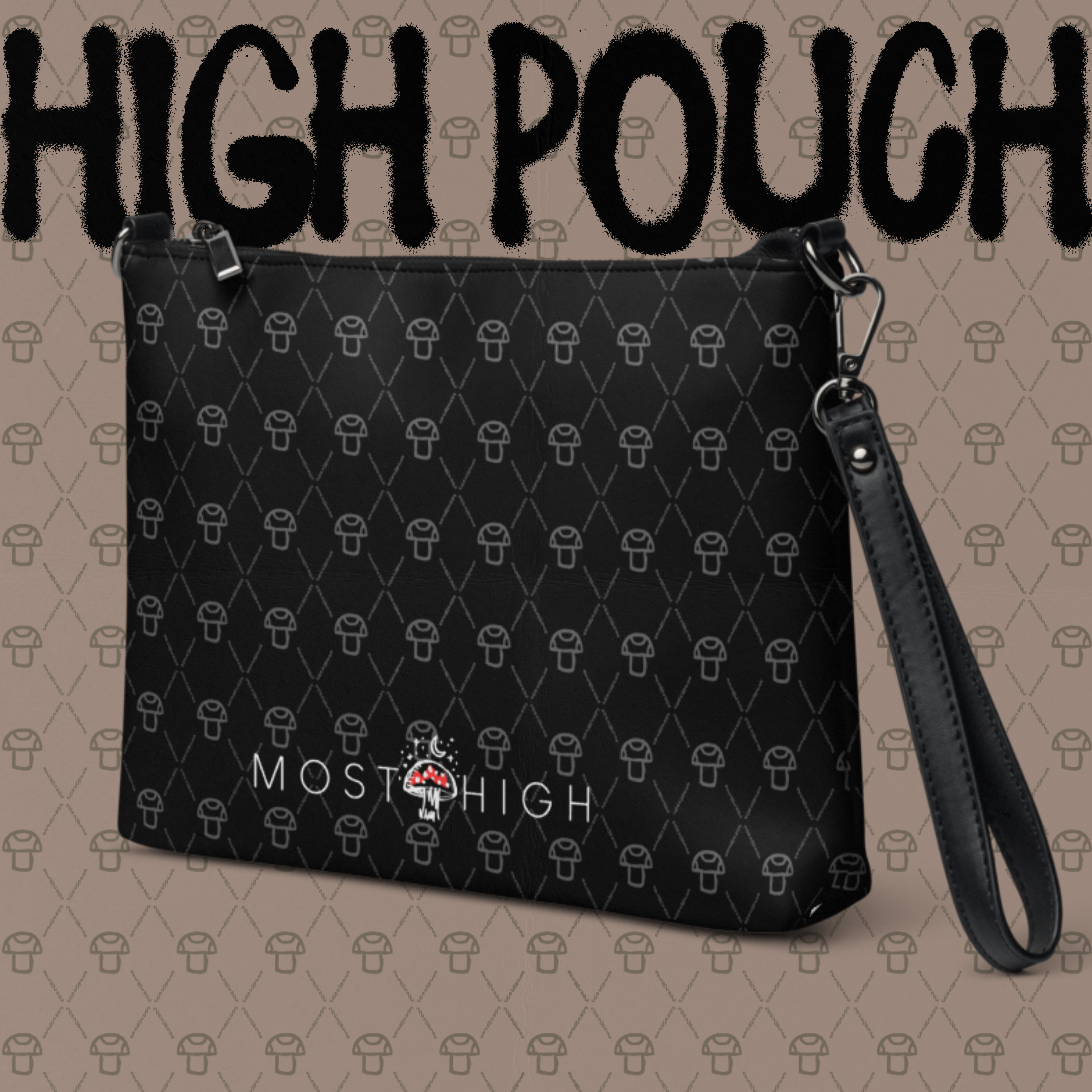 HIGH POUCH (Obsidian Black Pattern Ed.)