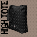 HIGH TOTE (Obsidian Black Pattern Ed.)