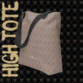 HIGH TOTE (Camel Pattern Ed.)