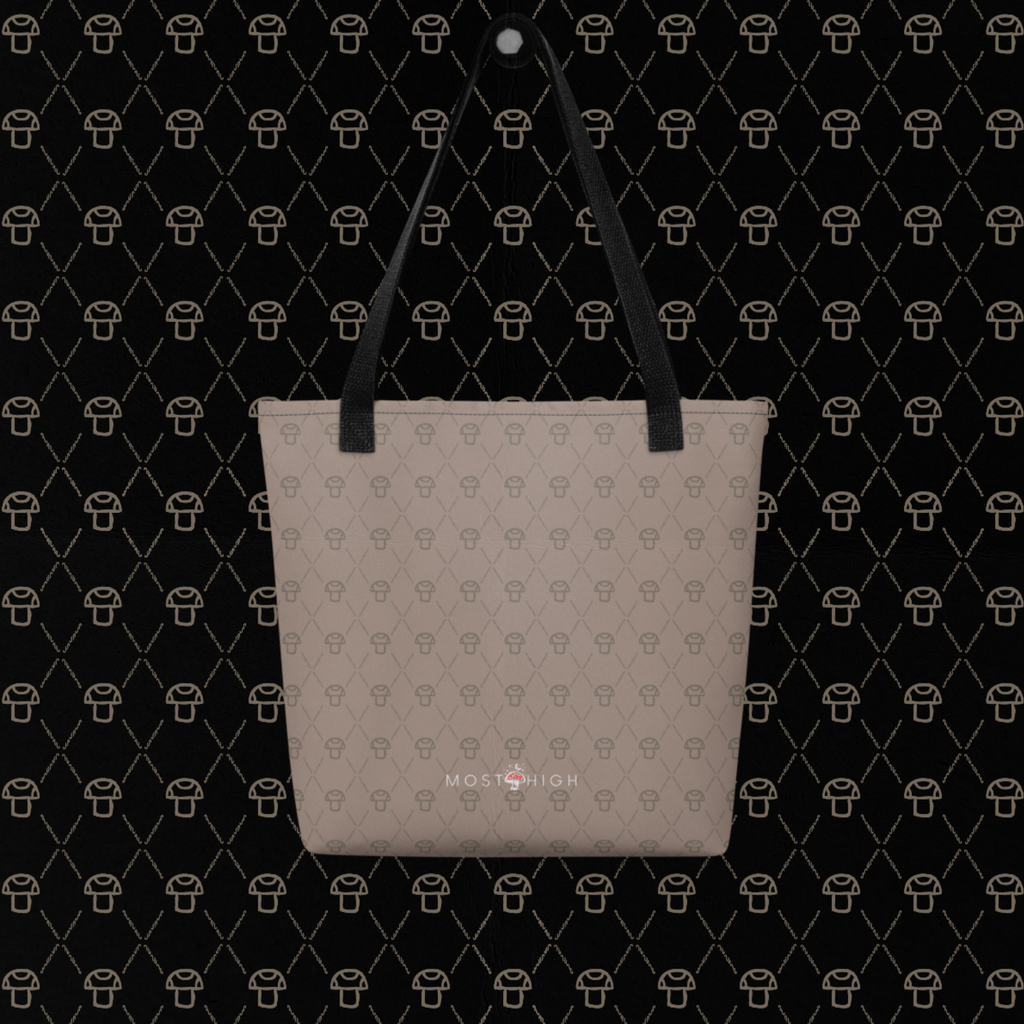 HIGH TOTE (Camel Pattern Ed.)