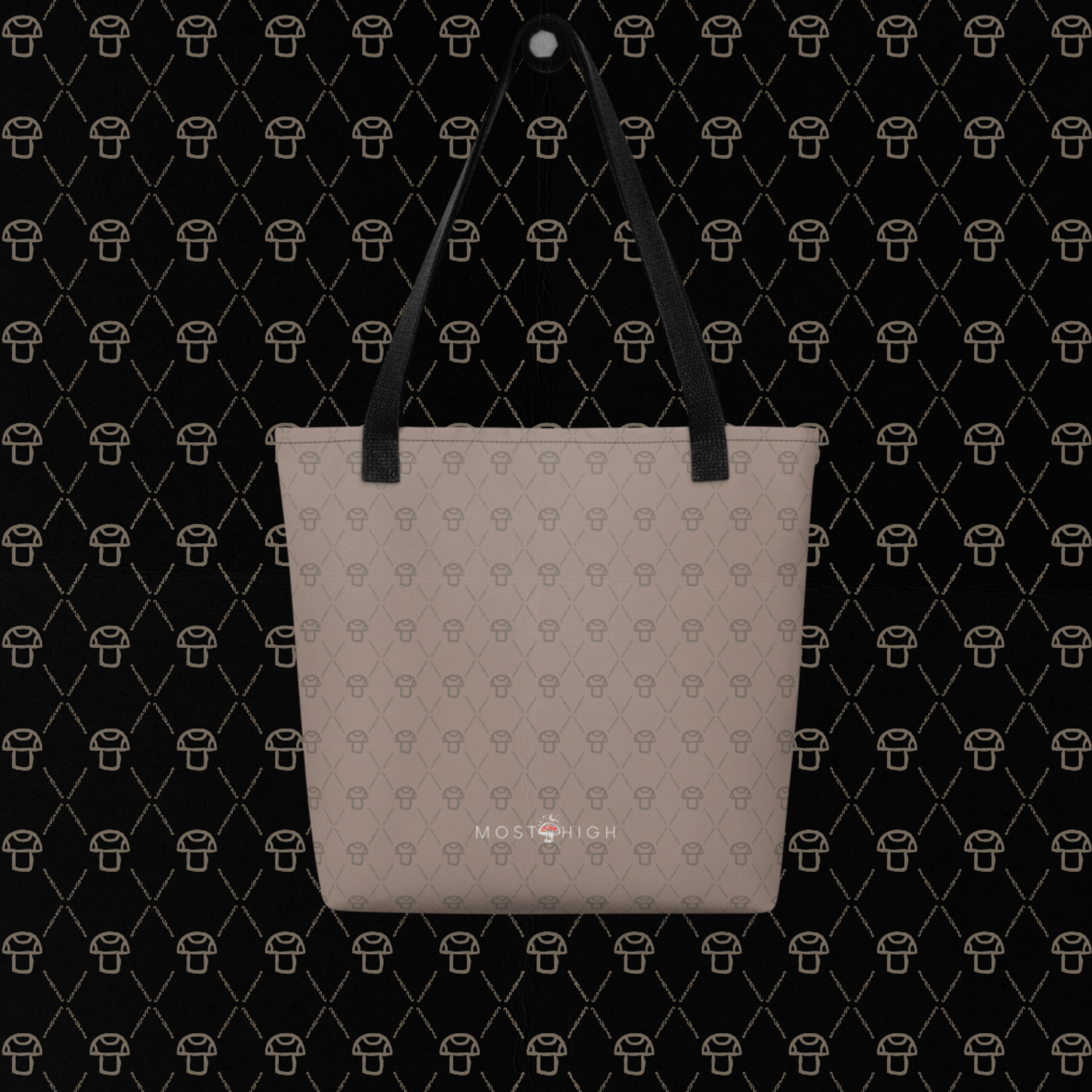 HIGH TOTE (Camel Pattern Ed.)
