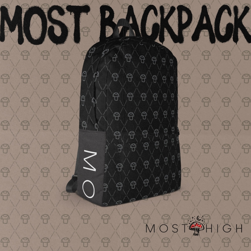 MOST BACKPACK (Obsidian Black Pattern Ed.)