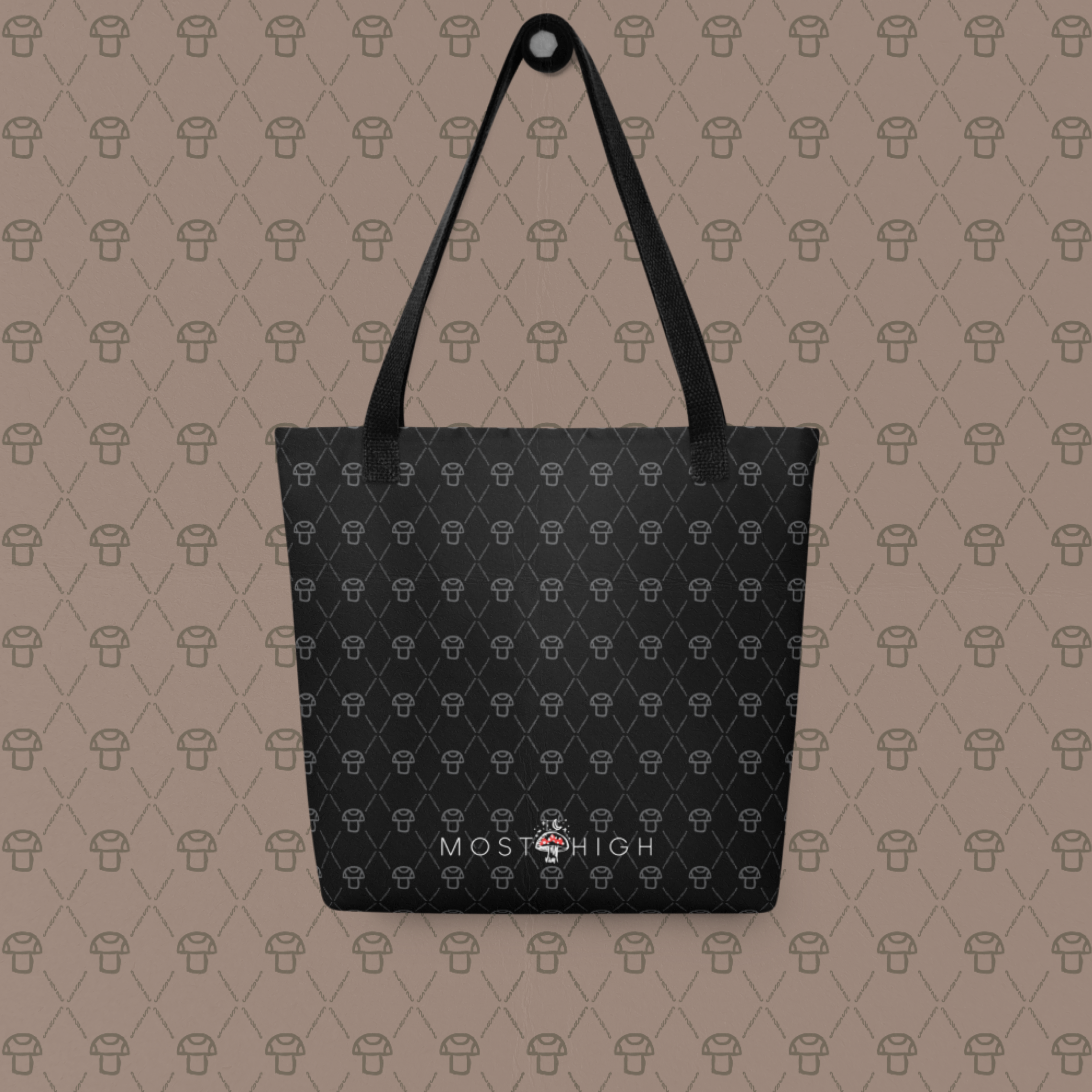 HIGH TOTE (Obsidian Black Pattern Ed.)