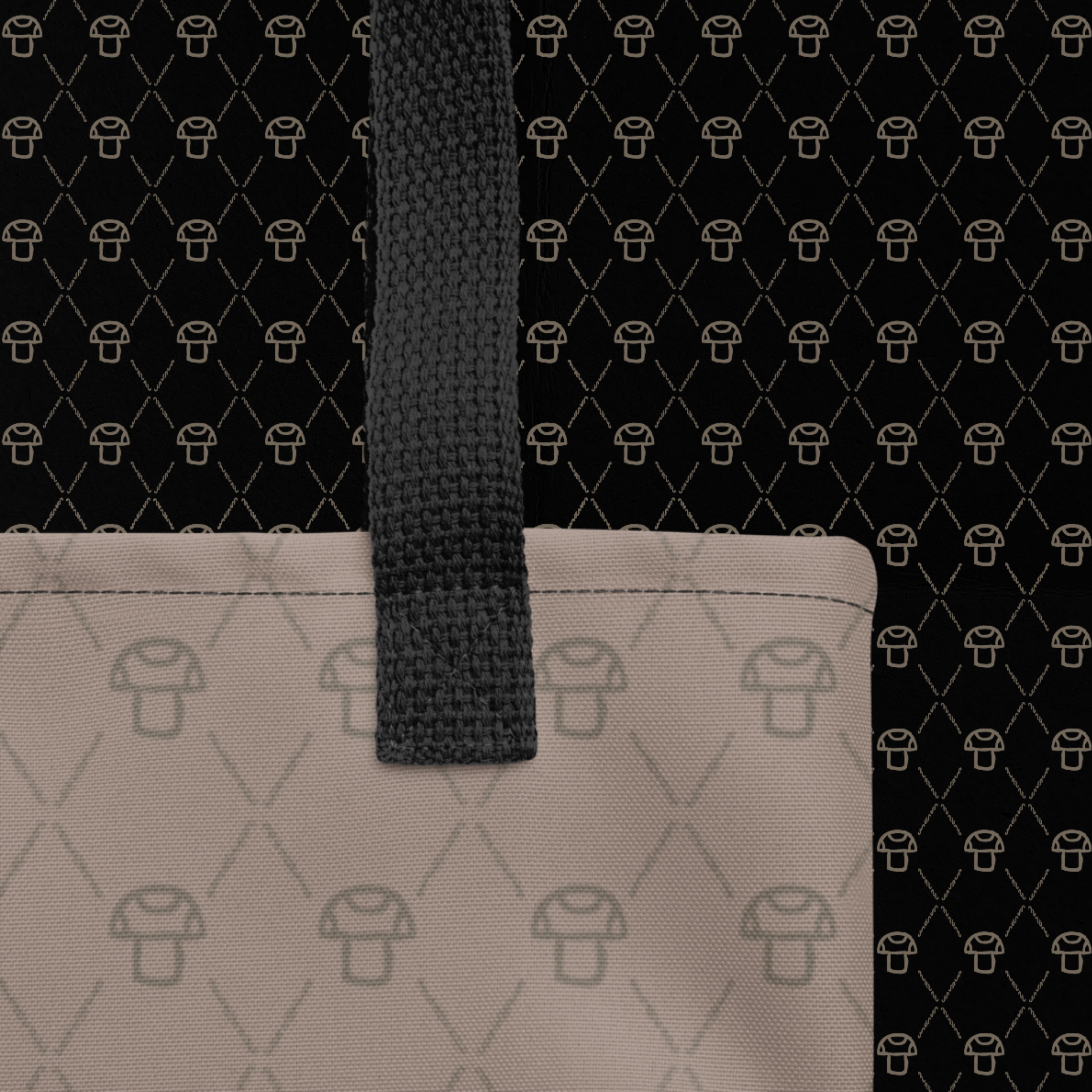 HIGH TOTE (Camel Pattern Ed.)