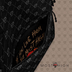 MOST BACKPACK (Obsidian Black Pattern Ed.)