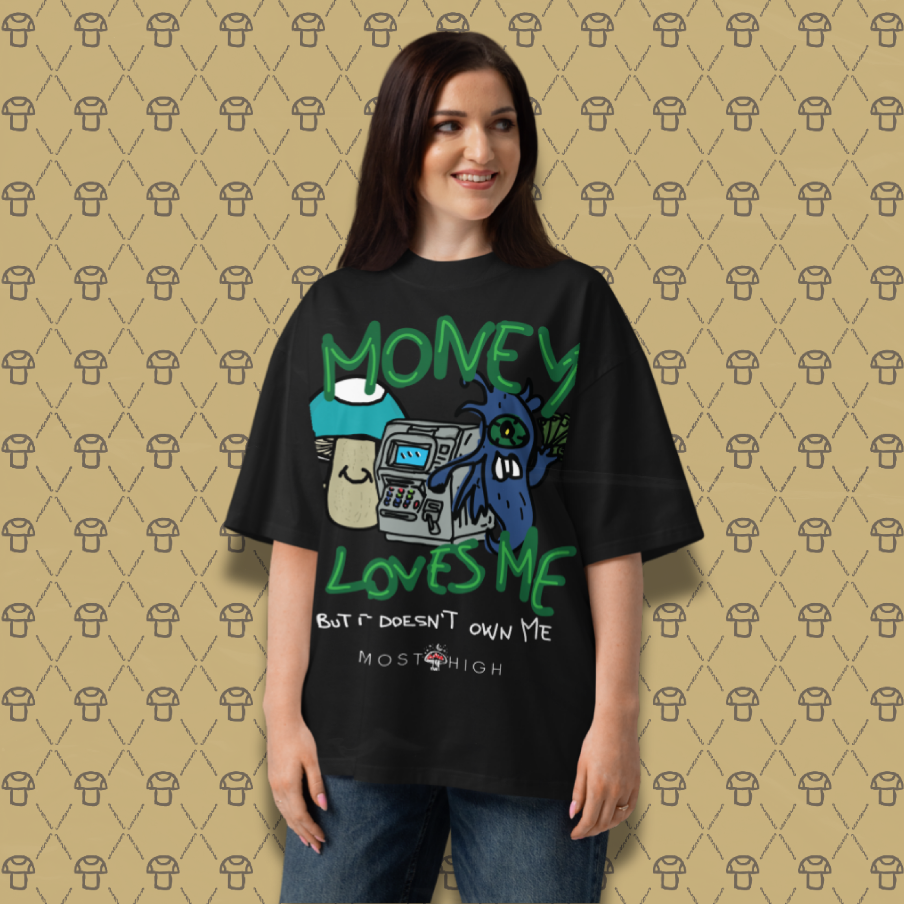 O.G. HIGH TEE "Money Loves Me, But Doesn't Owe Me"