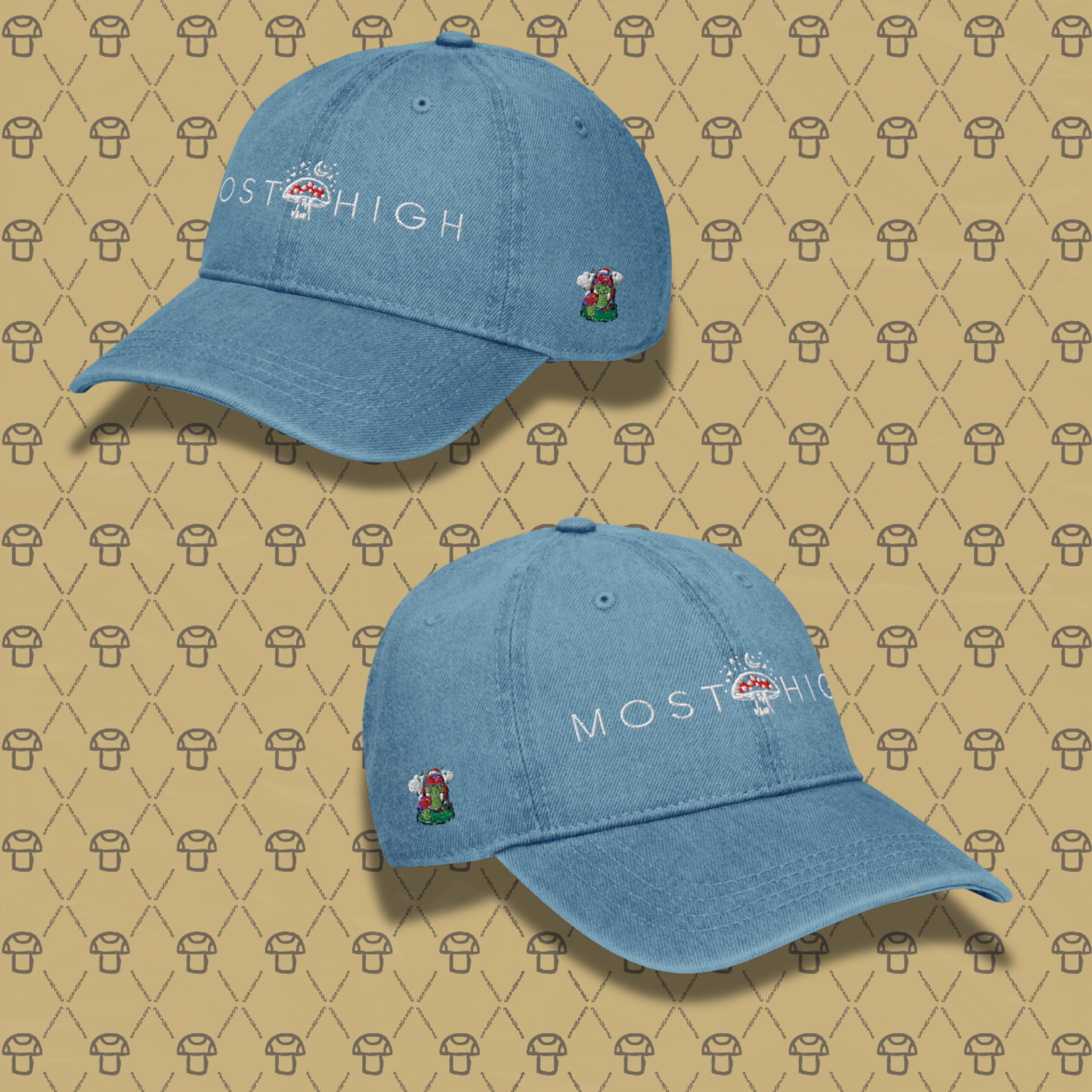 MOST DENIM CAP (Deep Denim Blue)