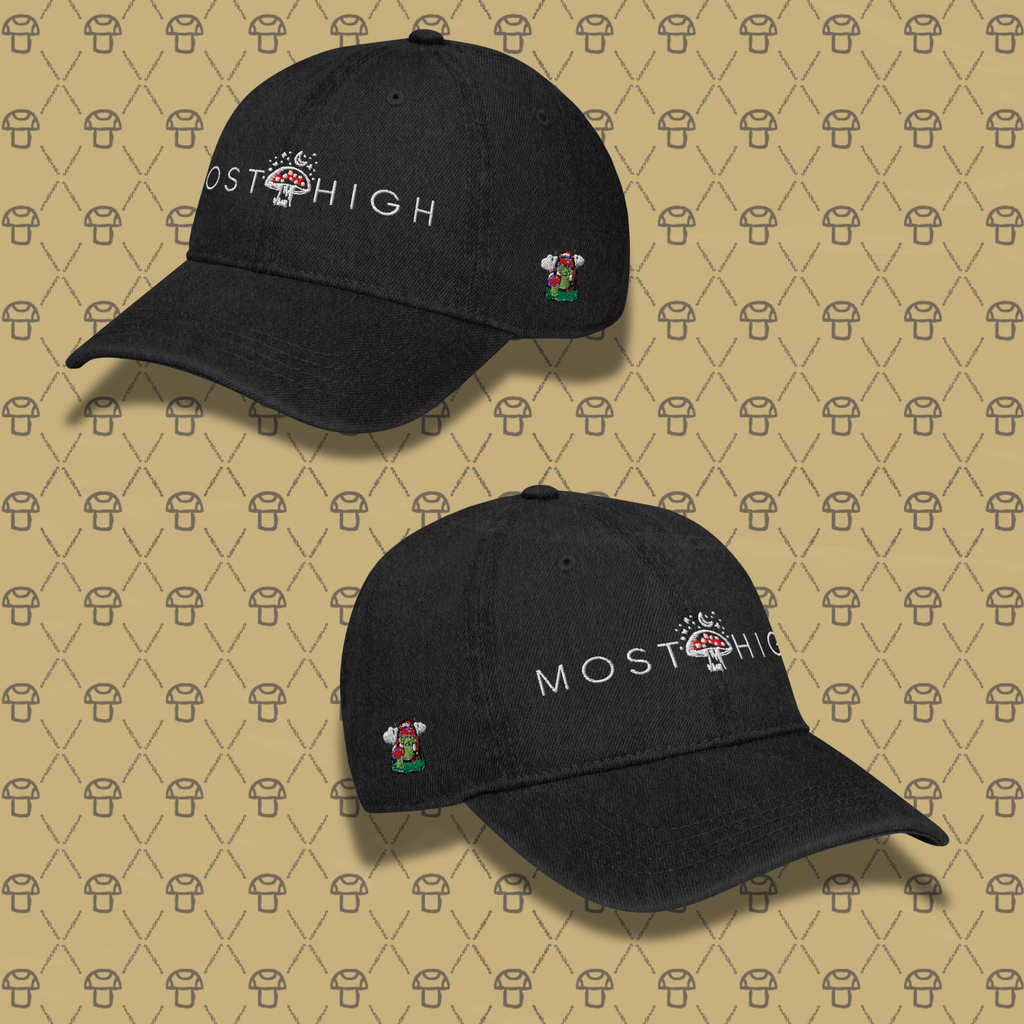 MOST DENIM CAP (Vintage Black)