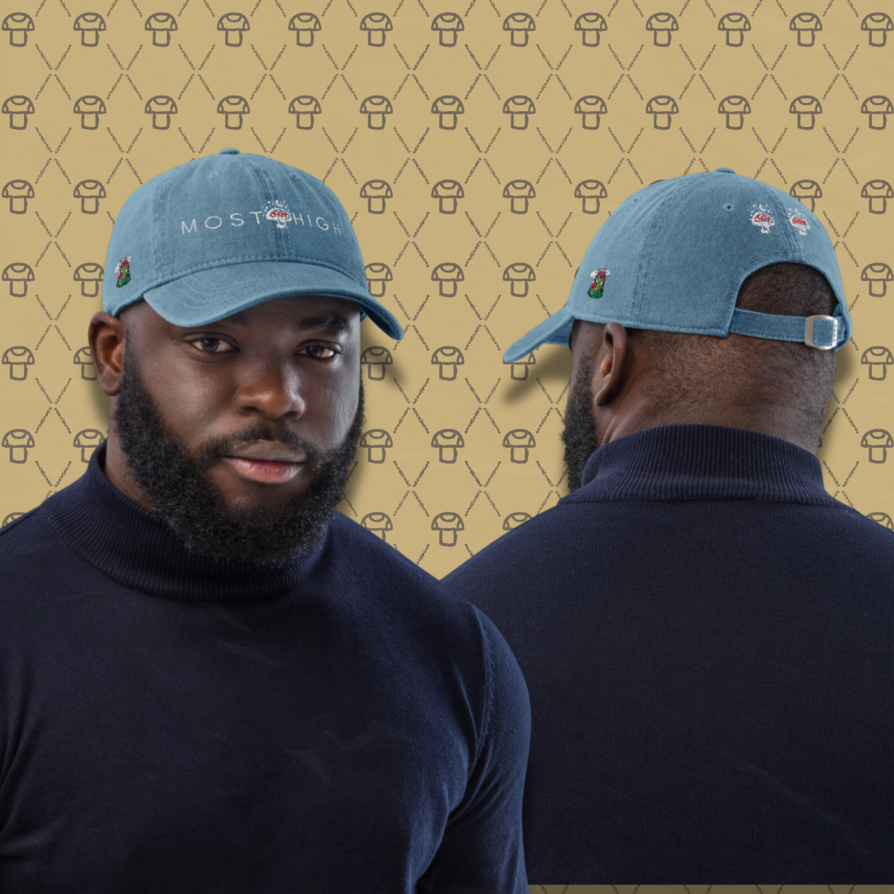 MOST DENIM CAP (Deep Denim Blue)