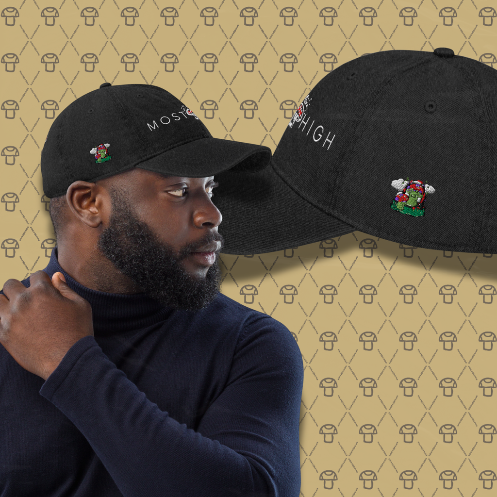 MOST DENIM CAP (Vintage Black)